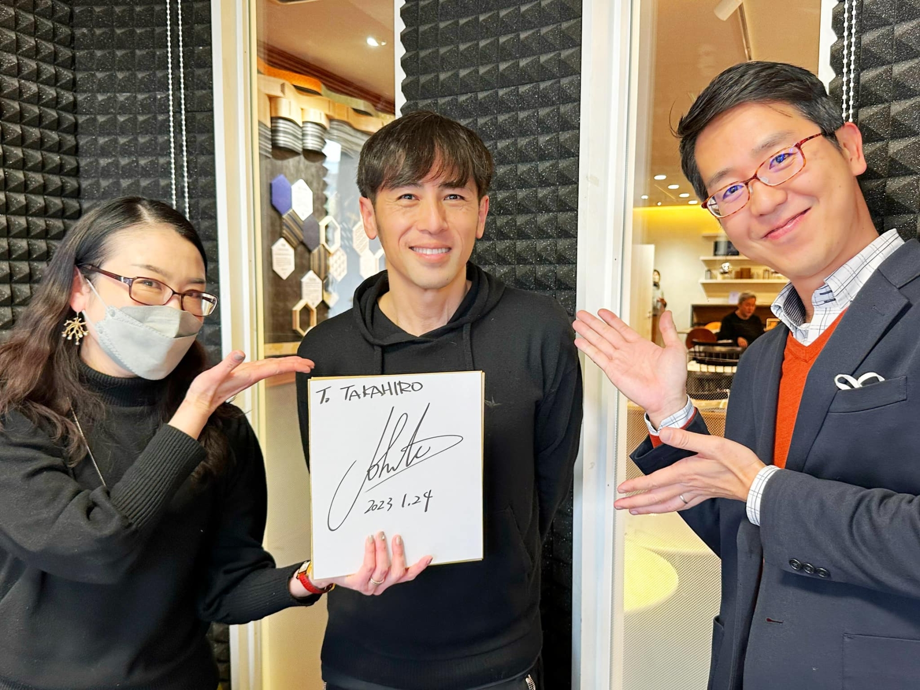 ゲスト ミュージシャン&音楽プロデューサーの 寺岡呼人(てらおかよひと)さん